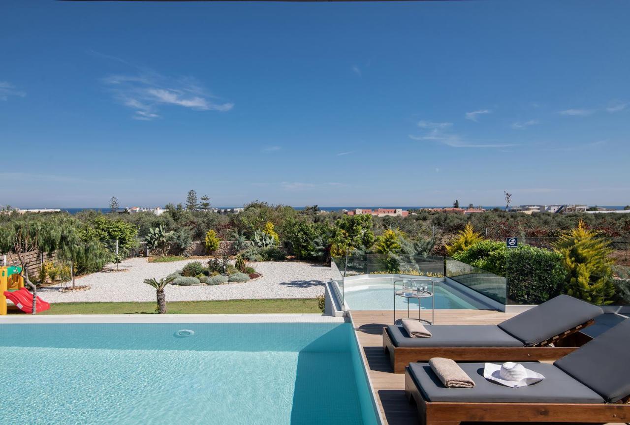 Alba Bianca Villa, Family Retreat With Heated Pool By Thinkvilla Hersonissos  Exterior foto